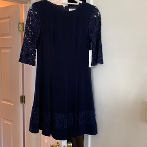 Navy Eliza J dress